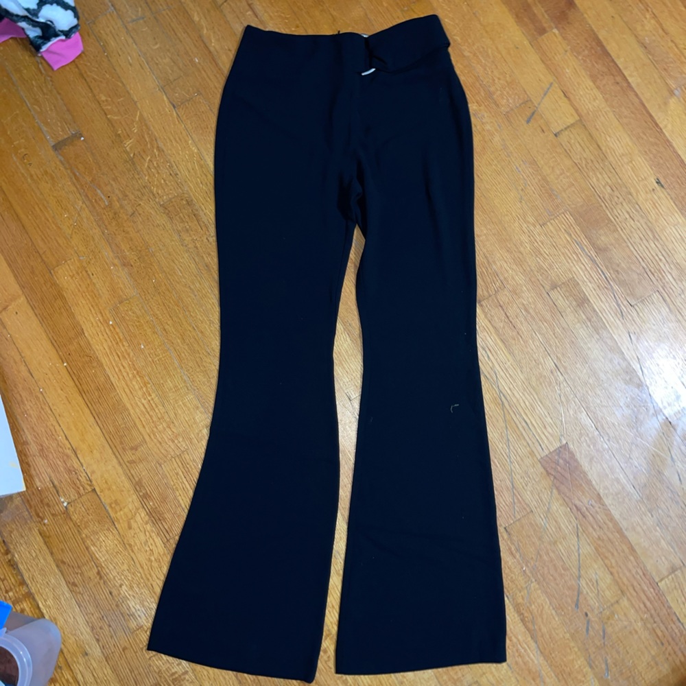 High waisted trousers